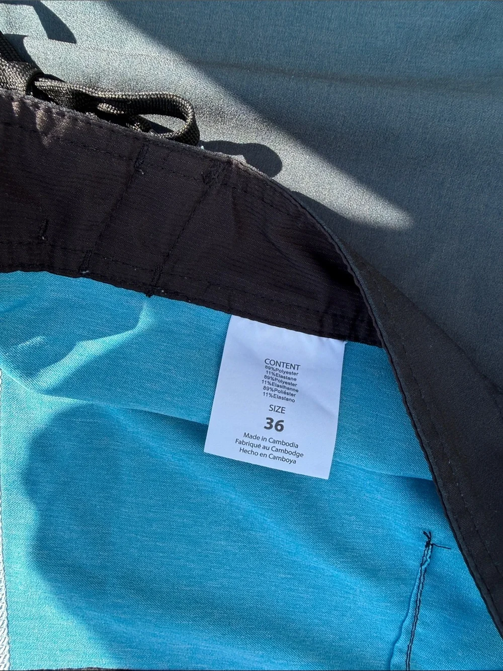 O’Neill Men's Blue Ombre Swim Trunks